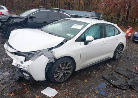 2020 Toyota Corolla Se из США, поврежденный, VIN 5YFS4RCE1LP026464